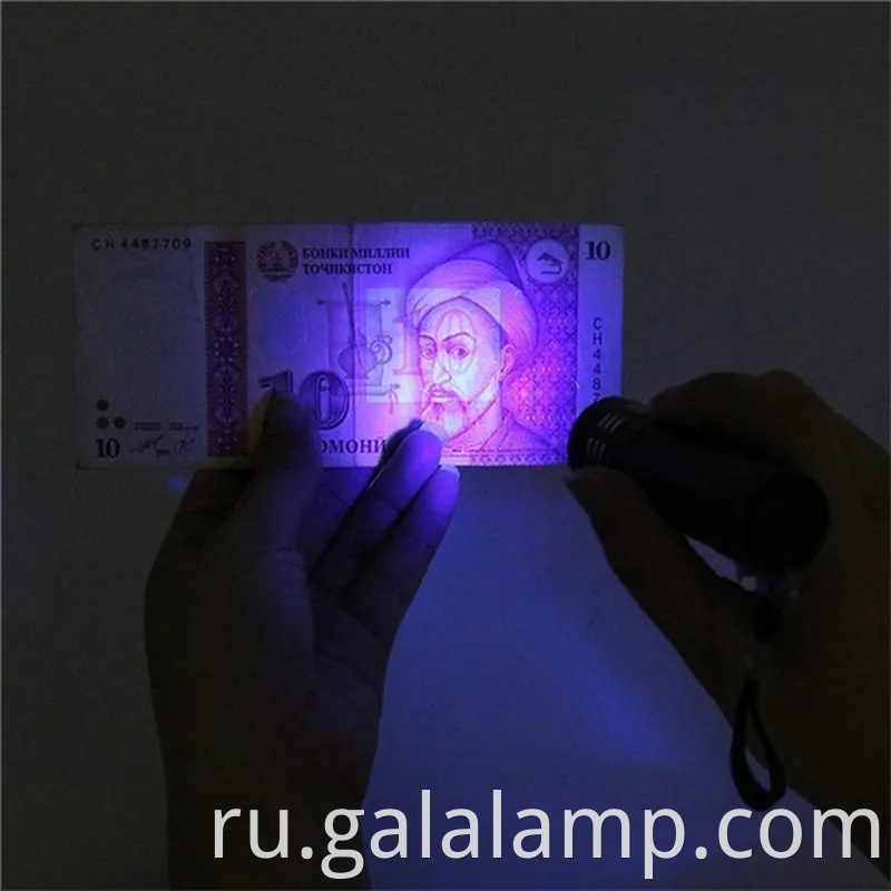 Портативный ультрафиолетовый детектор черного света для обнаружения мочи скорпиона и домашних животных